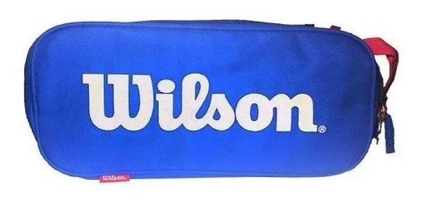 Bolsa De Mão, Porta Calçados - Azul / Vermelho - Wilson