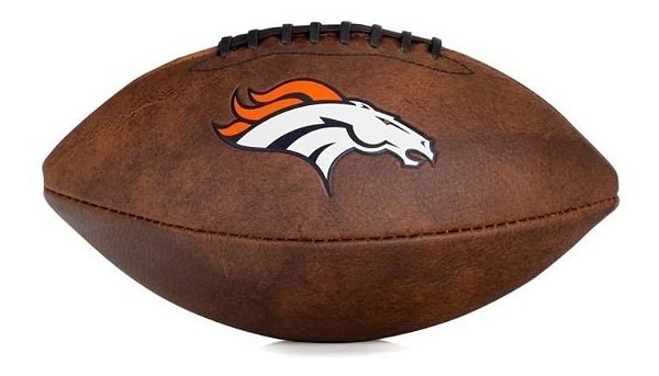 Bola De Futebol Americano Nfl Jr - Denver Broncos - Wilson