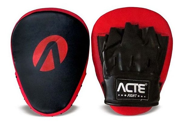 Luva De Foco Aparador De Soco Manopla Boxe Muay Thai - Acte