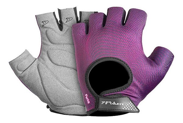 Luva Gel Gym Force - Musculação Fitness Treinos - Poker