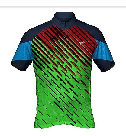 Camisa Ciclista C/ Zíper Mod Nimble - Unissex - Bike - Poker