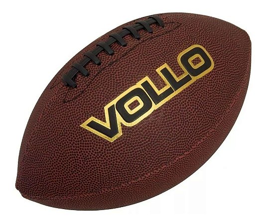 Bola De Futebol Americano Marrom - Tamanho Original - Vollo