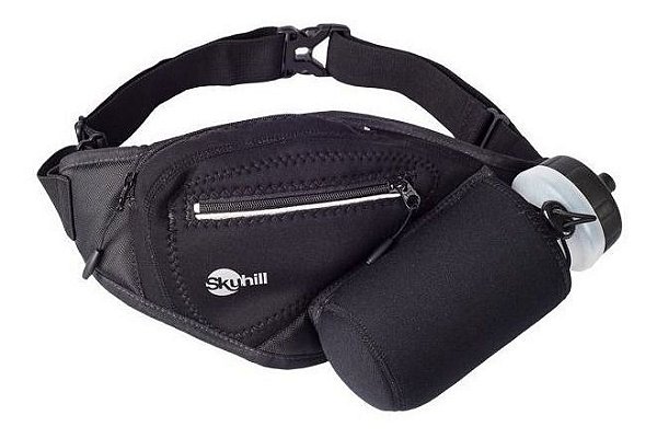 Cinto Pochete Neoprene C/ Squeeze Garrafa - Skyhill Corrida