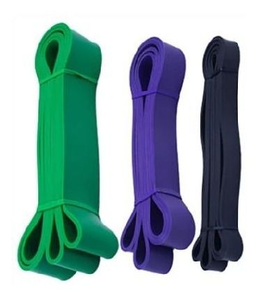 Kit Com 3 Super Bands - Superband Elástico Latex Borracha