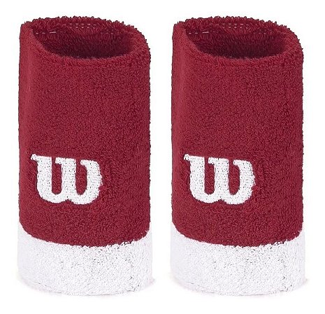 Munhequeira Longa - Vermelha/branca 2 Unidades - Wilson