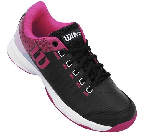 Tênis Wilson Modelo Game - Cor Preto Rosa - Wilson