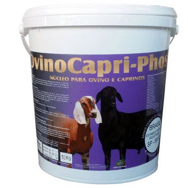 Ovino Capri-Phos, Monensina, Fósforo, Vitaminas para Caprinos e Ovinos