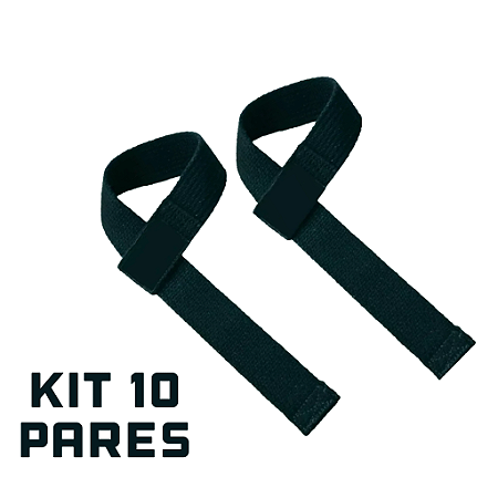 Kit 10 Pares Tala Strap Algodão