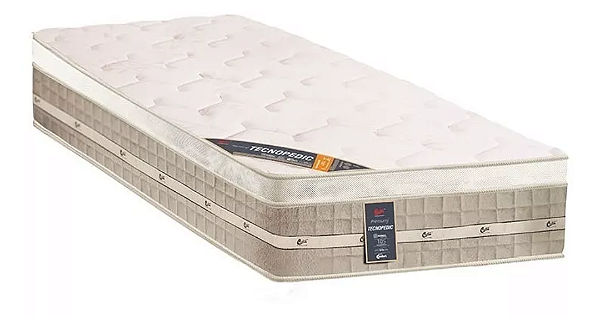 Colchão Castor Solteiro Premium Tecnopedic 88x188x30