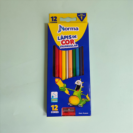 1 (UM) Lápis (UNIDADE/ AVULSO) Triangular - Ponta Grossa 4mm - Norma