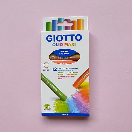 1 (UM) Giz Pastel Oleoso (UNIDADE/ AVULSO) Olio Maxi - Giotto