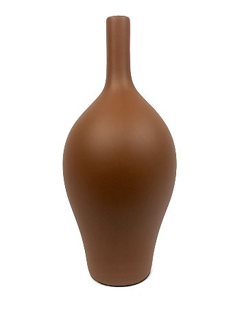 Vaso de Cerâmica Liso Baixo