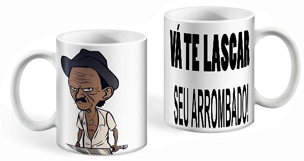 Caneca Frases Do Tiringa Do Canal Comédia Selvagem
