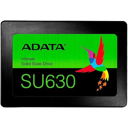 SSD Adata SU630, 960GB, SATA, Leitura 520MB/s, Gravação 450MB/s - ASU630SS-960GQ-R