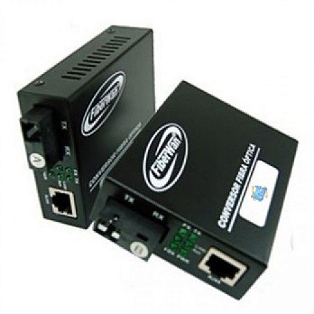 Fiberwan Conversor de Fibra Optica MM SM