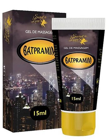 Batpramim Lubrificante Siliconado 15ml - Sex Shop