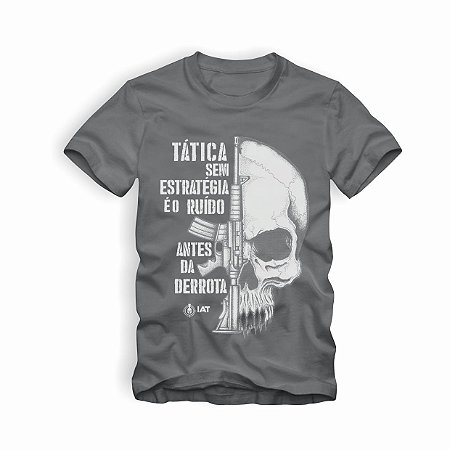 Camiseta IAT Ruído Chumbo