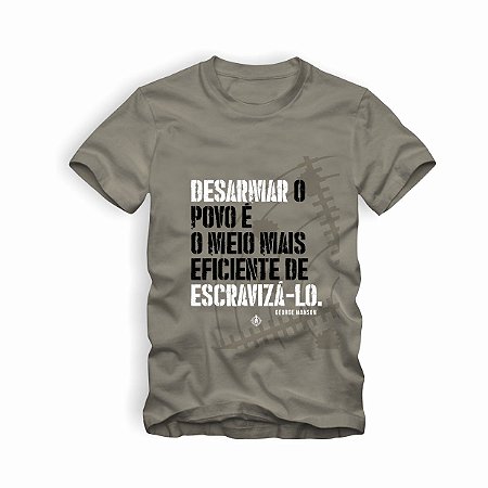Camiseta IAT Desarmar Cáqui