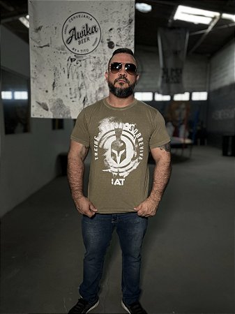 Camiseta IAT Reaja Cáqui