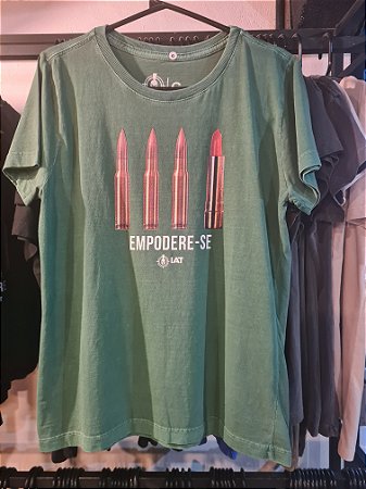 Baby Look IAT Empodere-se Verde