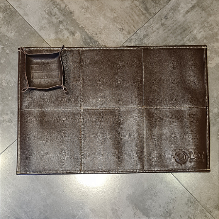 GUN PAD EM COURO - TAPETE DE LIMPEZA
