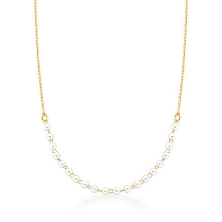 Choker Mini Pérolas Isabel