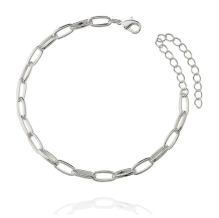 Pulseira Gardênia Ródio