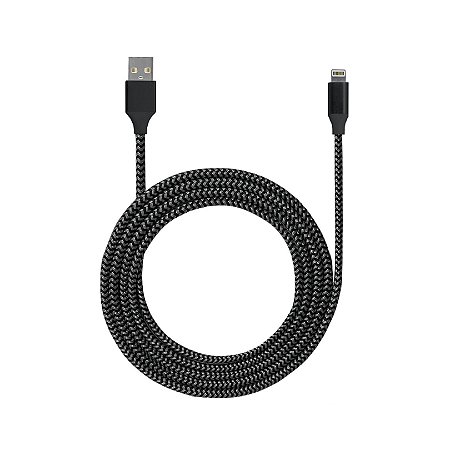 Cabo Nylon 2m USB - Lightning Cellution