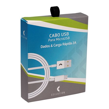 Cabo Micro USB Cellution - Branco