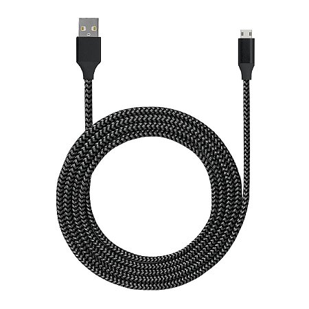 Cabo Nylon 3m USB - Micro USB