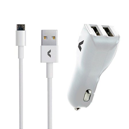 Kit Carregador Veicular - Micro USB