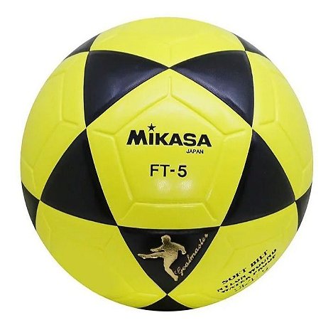 Bola de futevolei  FT5 amarelo e preto