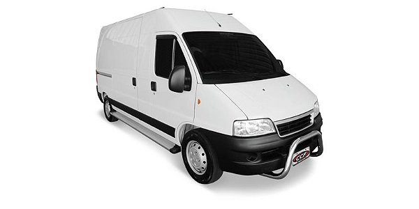 Estribo Ducato 2018 em aluminio cor preto lado direito