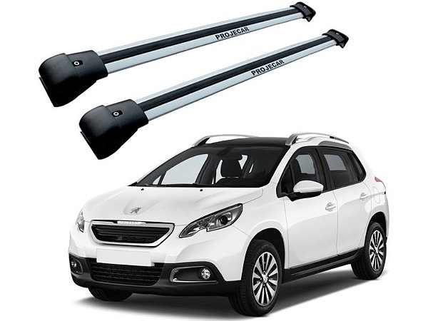 Travessa para longarina Peugeot 2008 cor prata Projecar