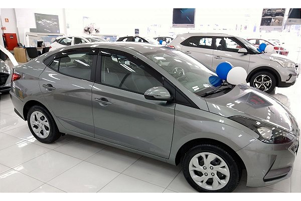 Calha chuva HB20S 2020 em diante acrilica TG Poli