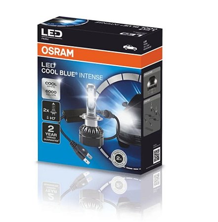 Lampada Led H7 12V 18W 6000K Cool Blue Intense Osran