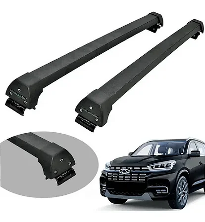 Travessa Para Longarina Tiggo 8 Cor Preto Long Life