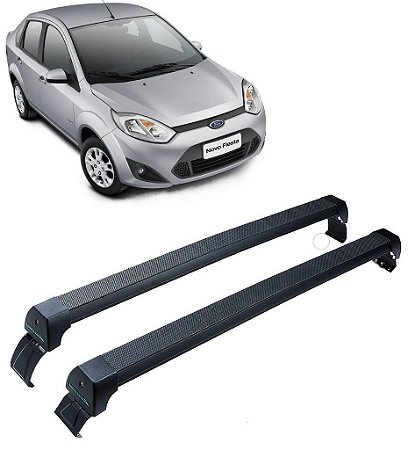 Rack Fiesta 2003 A 2014 Aluminio Long Life Sports Preto