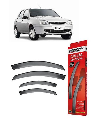 Calha Chuva Fiesta Street/ Escort Wagon 4pts Marçon