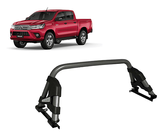 Santo Antonio Hilux 2016 diante grafite Premiere Sport CCF