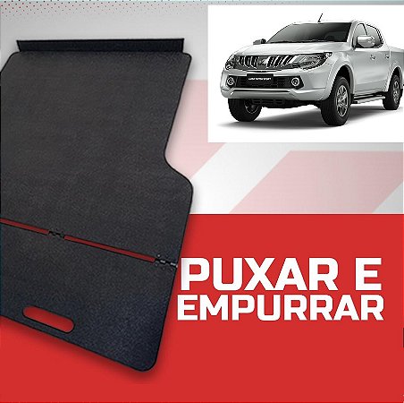 Tapete caçamba Triton 2017 diante puxe empurre com dobradiça
