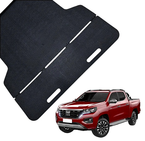 Tapete caçamba Fiat Titano puxe empurre com dobradiça