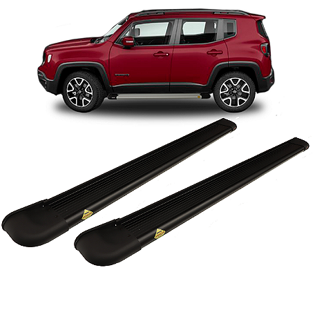 Estribo Renegade em aluminio preto Personal