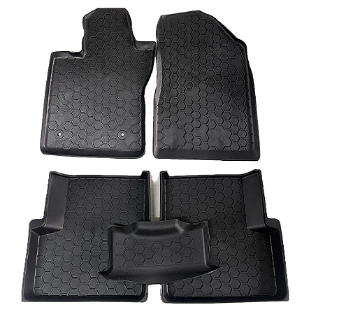 tapete Renegade moldado 5 peças preto