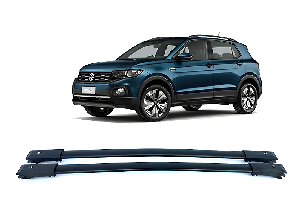 Travessa Para Longarina T-cross Long Life Light em aço Preto