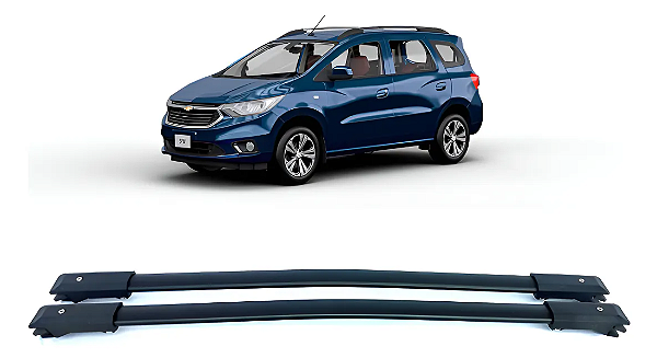 Travessa Para Longarina Spin Long Life Light em aço Preto