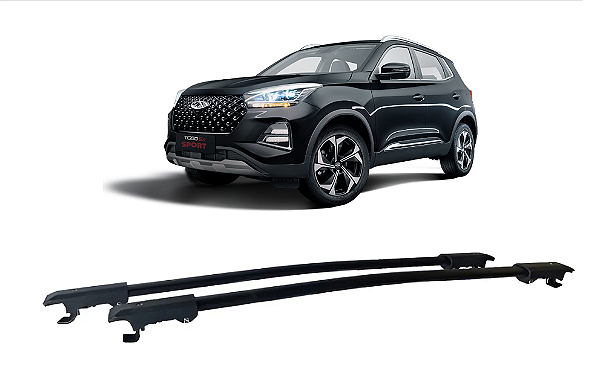 Travessa Para Longarina Tiggo 5X Sport Long Life Light em aço Preto