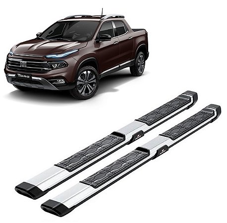 Estribo Toro em aluminio cromado Keko My Road