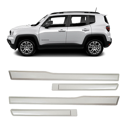 Friso Renegade 2022 em diante branco polar com emblema preto