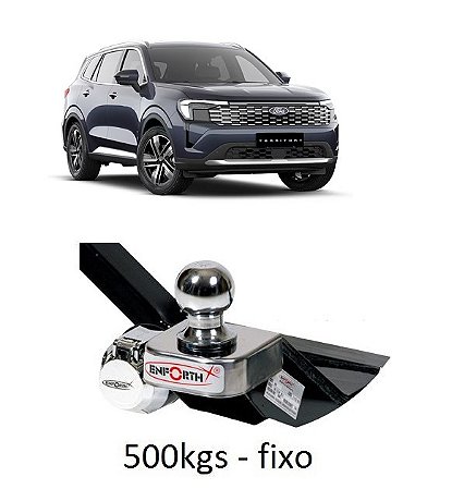 Engate Ford Territory 2025 em diante Enforth com ponteira fixa